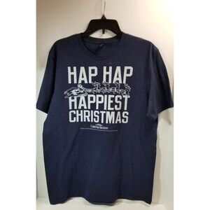 National Lampoon's Christmas Vacation T-Shirt Unisex Large Blue Short Sleeve